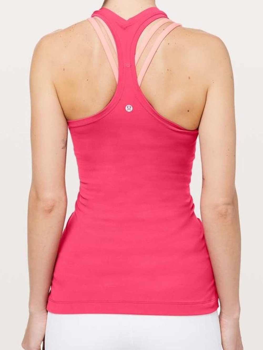 Women’s 2 Lululemon Cool Racerback II Vintage Rose Pink Nulu